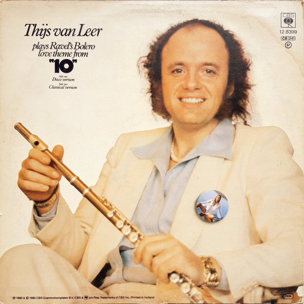 Thijs Van Leer -Plays Ravel's Bolero - Love Theme From "10"