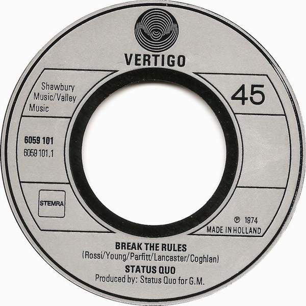 Status Quo -Break The Rules