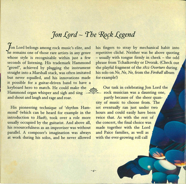 Various -Celebrating Jon Lord The Rock Legend