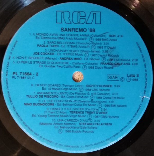Various -Sanremo 88