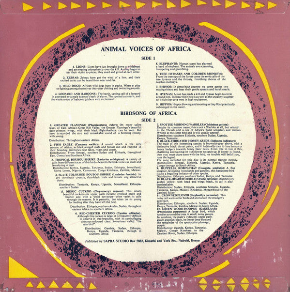 No Artist -Heartbeat Of Africa