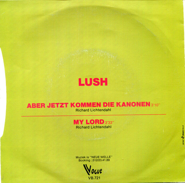 Lush (6) -Aber Jetzt Kommen Die Kanonen