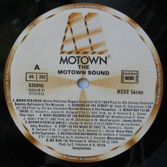 Various -The Motown Sound (The Artists And Music That Started It All)