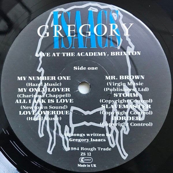 Gregory Isaacs -Live At The Academy, Brixton
