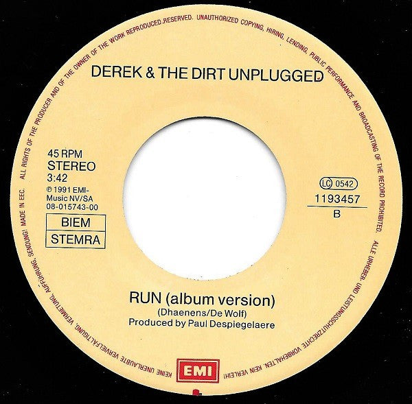 Derek & The Dirt -Run