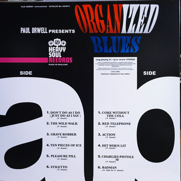 Paul Orwell -Organized Blues