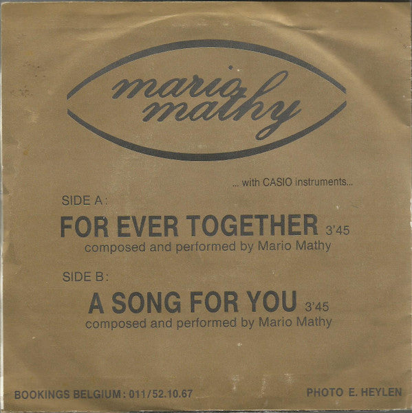 Mario Mathy -Forever Together