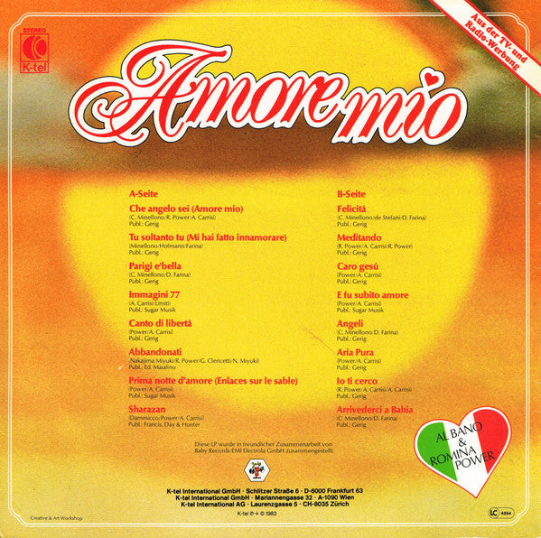 Al Bano & Romina Power -Amore Mio