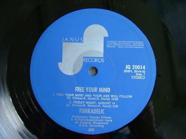 Funkadelic -Free Your Mind And Your Ass Will Follow