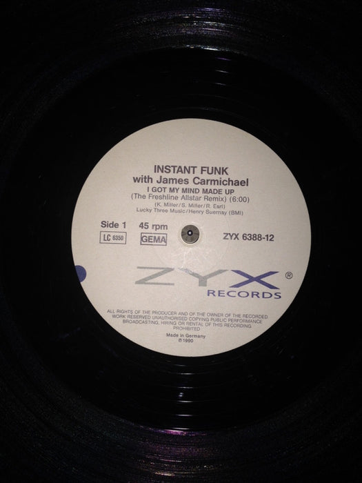 Instant Funk With James Carmichael (2) -I Got My Mind Made Up