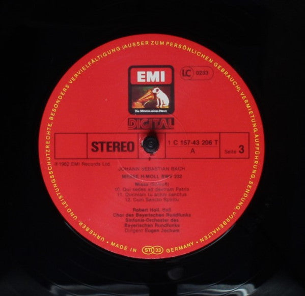 Bach*, Eugen Jochum, Symphonie-Orchester Des Bayerischen Rundfunks, Chor Des Bayerischen Rundfunks - Messe H-Moll/Mass In B Minor