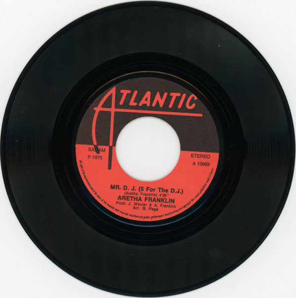 Aretha Franklin -Mr. D.J. (5 For The D.J.)