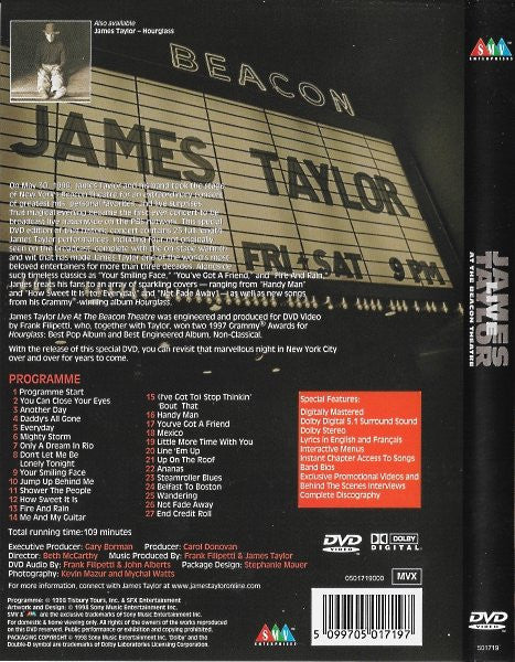 James Taylor (2) -Live At The Beacon Theatre