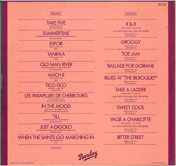 Rhoda Scott - Take Five / In The Mood / Summertime...