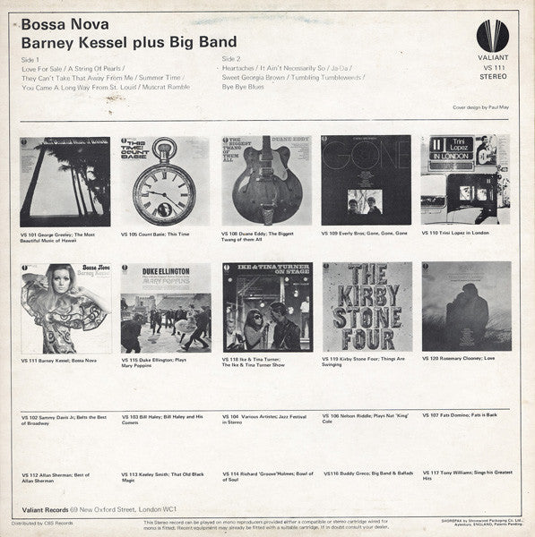 Barney Kessel -Bossa Nova