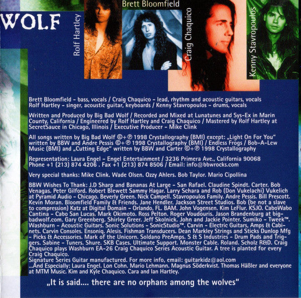 Big Bad Wolf (4) - Big Bad Wolf