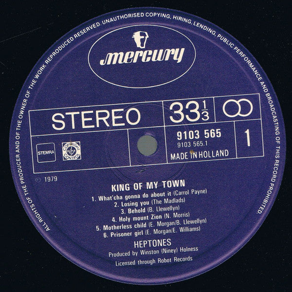 The Heptones -King Of My Town