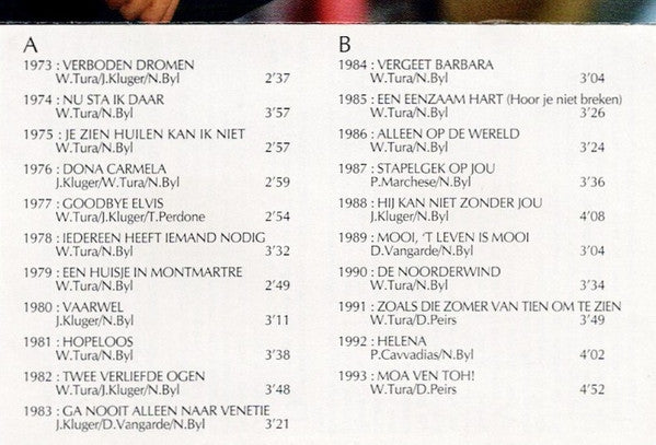 Tura* -Tura's Grootste Hits 1973 - 1993