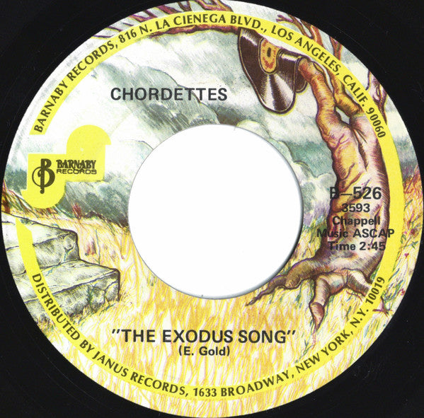 The Chordettes -The Exodus Song / Mr. Sandman