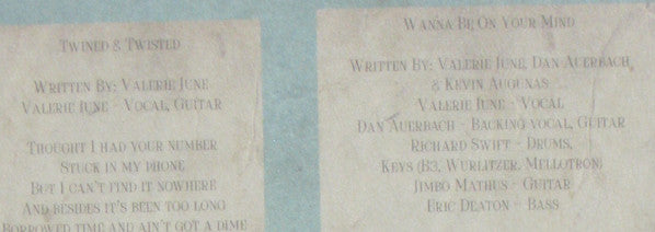 Valerie June -Pushin' Against A Stone