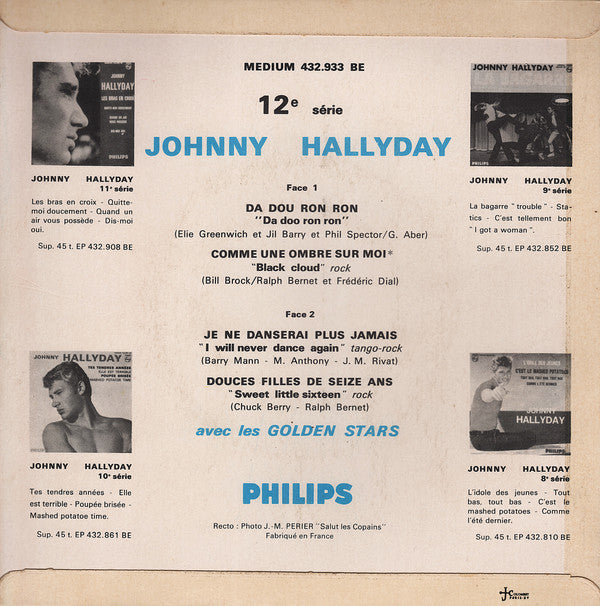 Johnny Hallyday -Da Dou Ron Ron