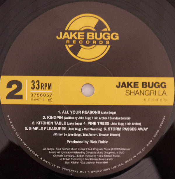 Jake Bugg -Shangri La
