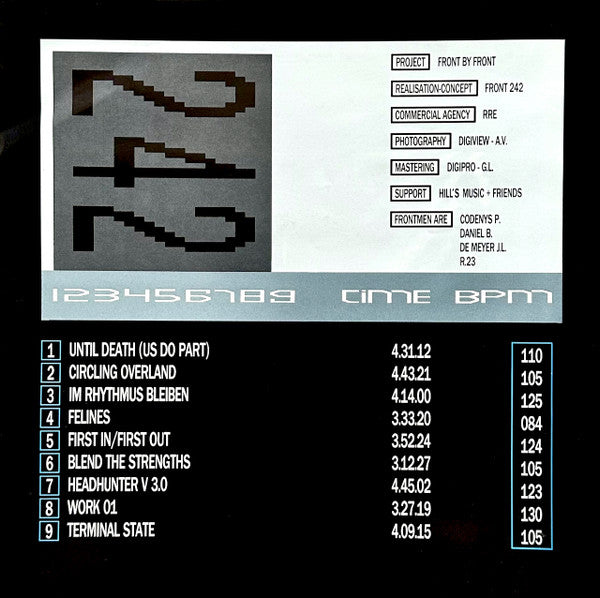 Front 242 - Front By Front