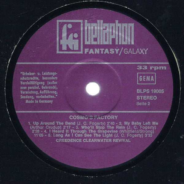 Creedence Clearwater Revival -Cosmo's Factory