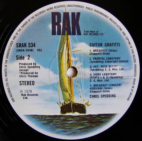 Chris Spedding -Guitar Graffiti