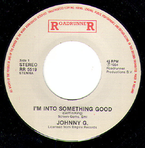 Johnny G.* -I'm Into Something Good