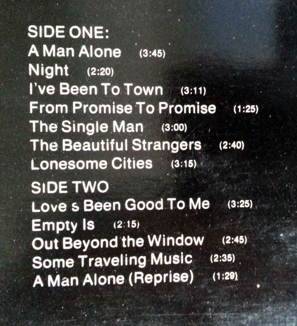 Sinatra* -A Man Alone (The Words & Music Of McKuen)