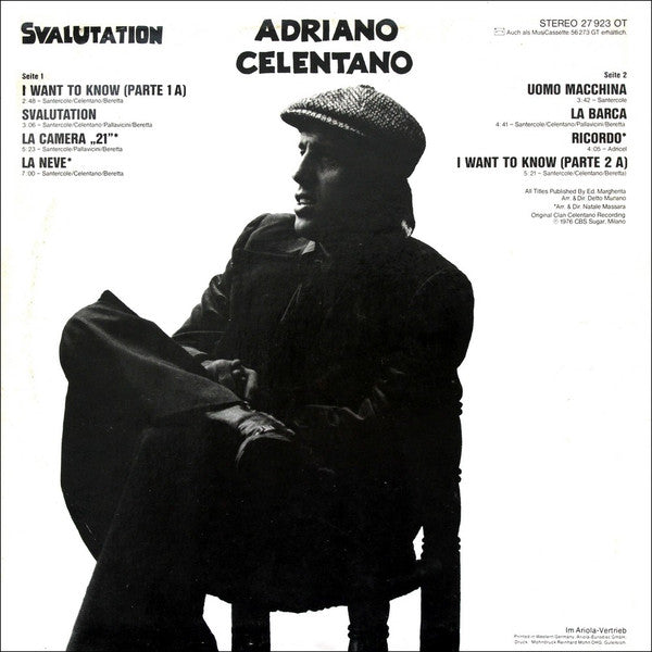 Adriano Celentano -Svalutation