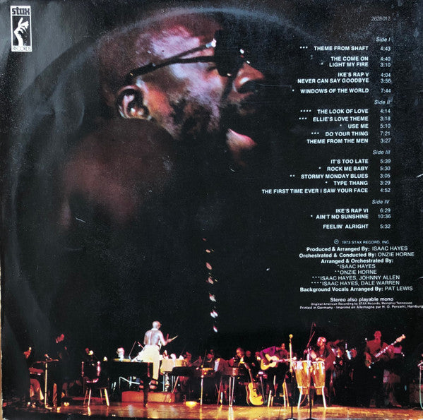 Isaac Hayes -Live At The Sahara Tahoe