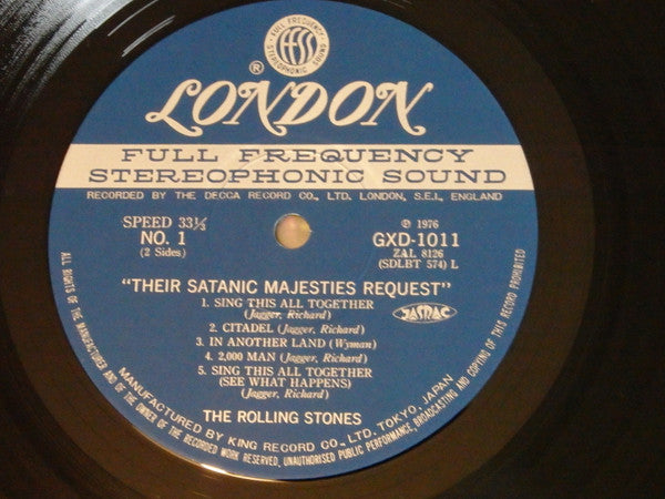 The Rolling Stones -Their Satanic Majesties Request