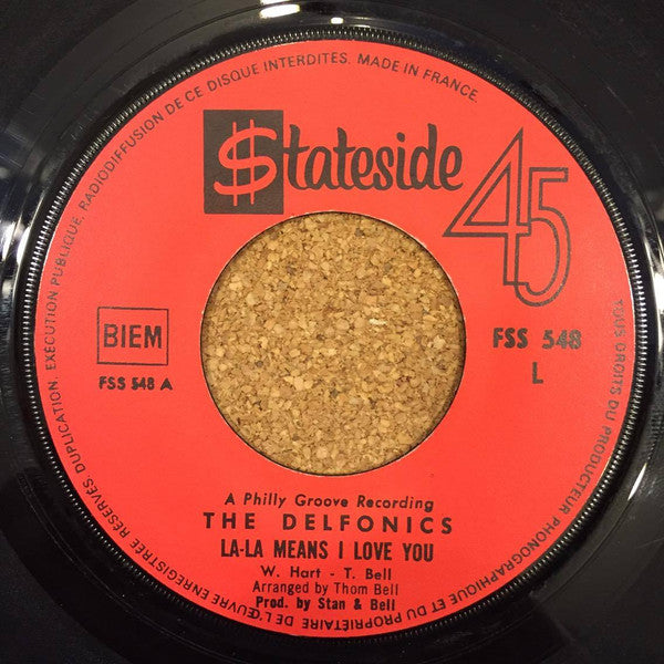 The Delfonics -La-La-Means I Love You / Can't Get Over Losing You