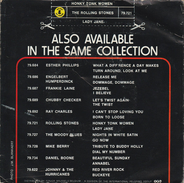 The Rolling Stones -Honky Tonk Women / Lady Jane