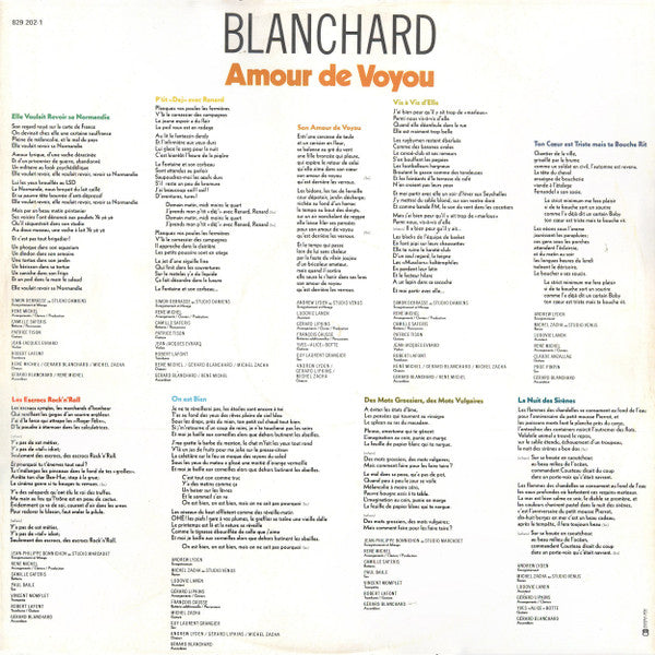 Gérard Blanchard -Amour De Voyou