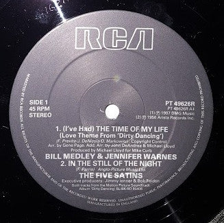 Bill Medley &amp; Jennifer Warnes - (I've Had) The Time Of My Life