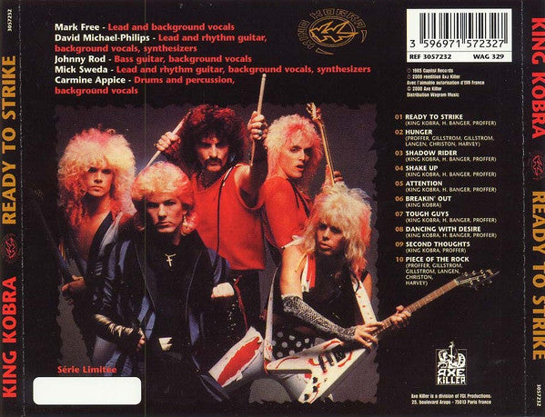 King Kobra (4) -Ready To Strike
