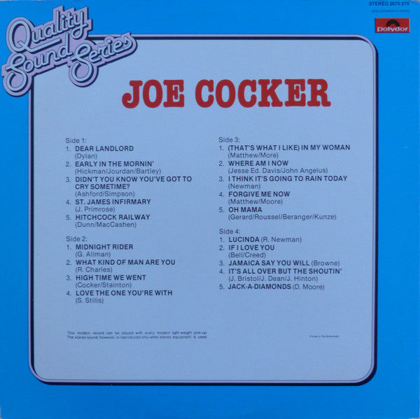 Joe Cocker -Joe Cocker