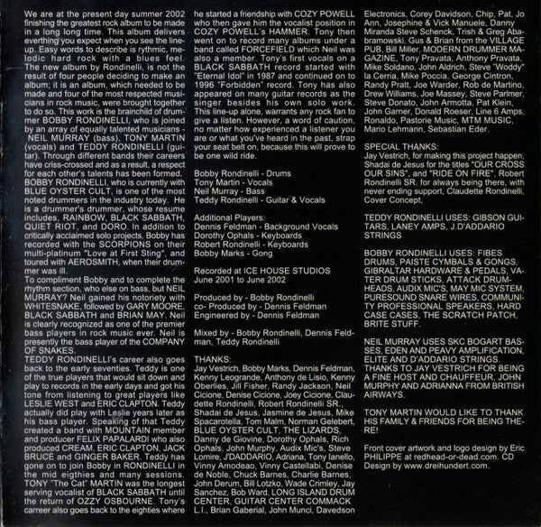 Rondinelli -Our Cross Our Sins
