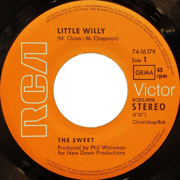 The Sweet -Little Willy