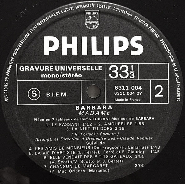 Barbara (5) -Madame