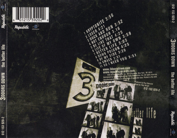 3 Doors Down -The Better Life