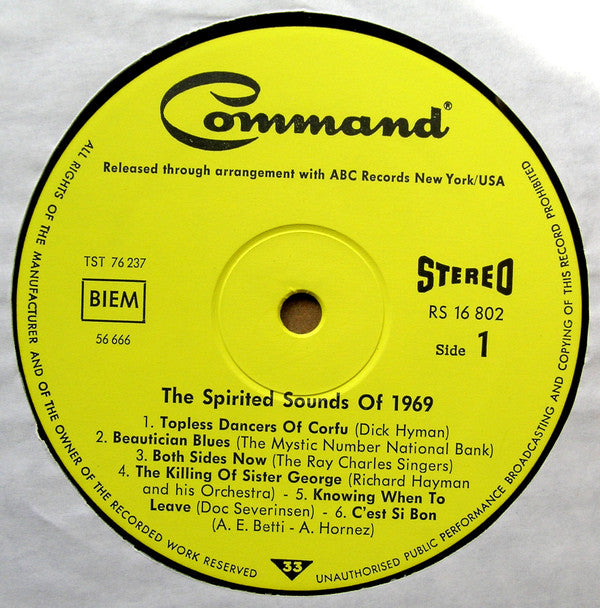 Various - Revolution - The Spirited Sounds Of 1969