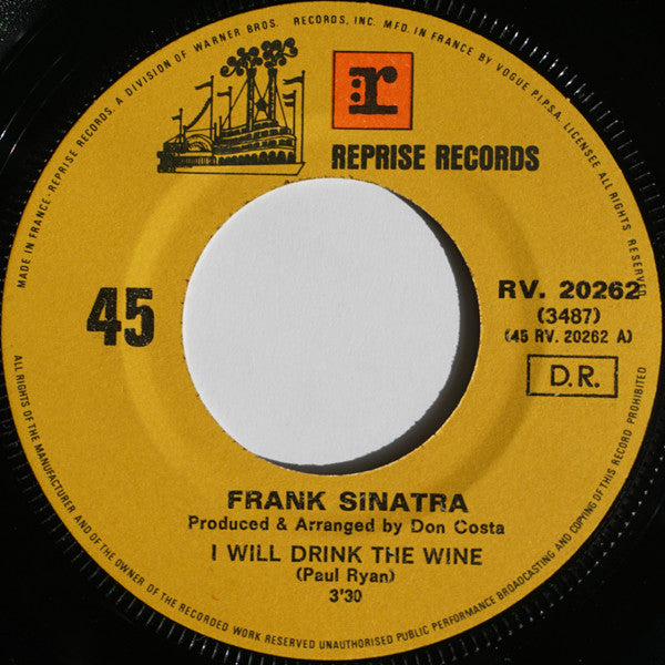 Frank Sinatra -I Will Drink The Wine