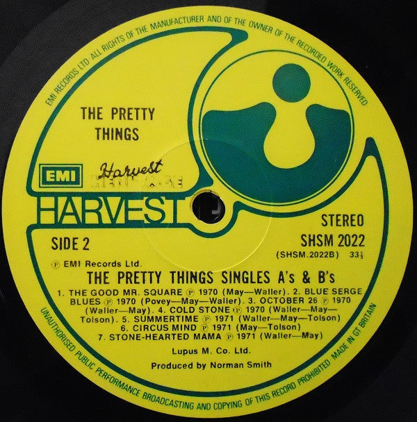 The Pretty Things -The Singles A's & B's
