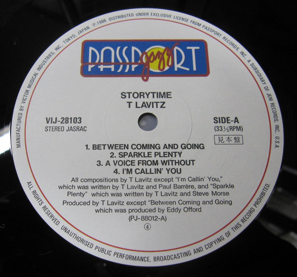 T Lavitz* - Storytime