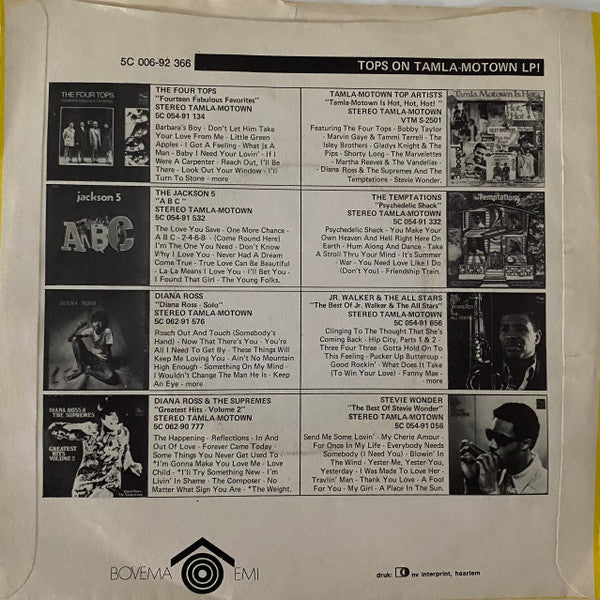 Smokey Robinson & The Miracles* -I Don't Blame You At All