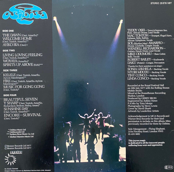 Osibisa - Black Magic Night